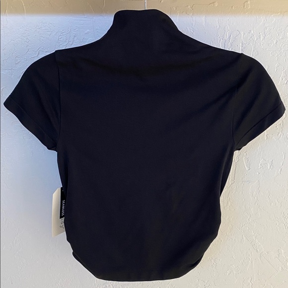 Eye Candy Ruched Crop Top - Picture 3 of 4